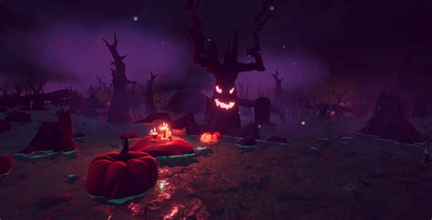 ArtStation - Halloween Dark Forest