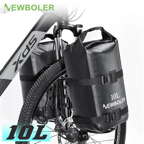 NEWBOLER Bolsa De Ciclismo De 10L De Capacidad Bolsa De Estante Para