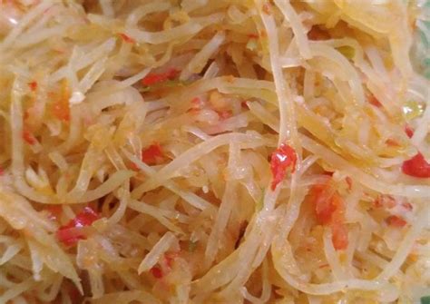 Resep Tumis Pepaya Muda Santan Hidangan Sederhana Yang Nikmat