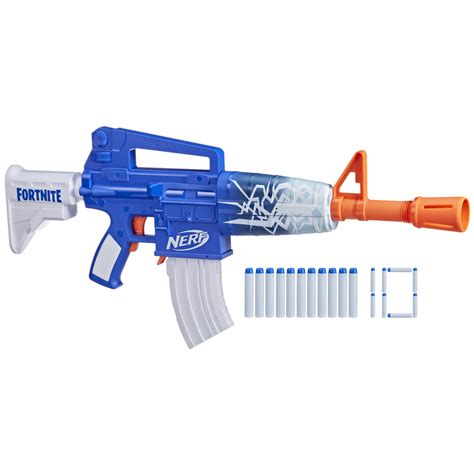 Nerf Fortnite Blue Shock Dart Blaster Toys R Us Canada