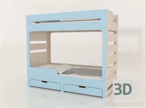 3d модель Кровать двухъярусная MODE HL (UBDHL2) | 86018 | 3dlancer.net