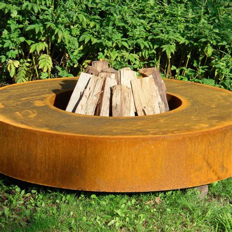 Buy Corten Steel Garden Fire Pits The Worm That Turned Revitalising