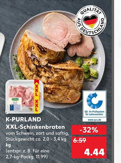 K Purland Xxl Schinkenbraten Angebot Bei Kaufland