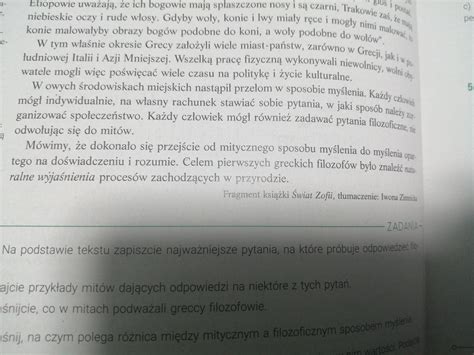 Z ostatniego akapitu wypisz 4 związki zgody Brainly pl