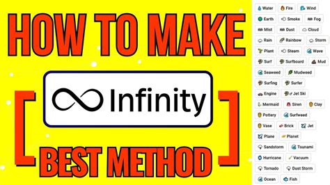 How To Make Infinity In Infinity Craft Neal Fun Infinite Craft L