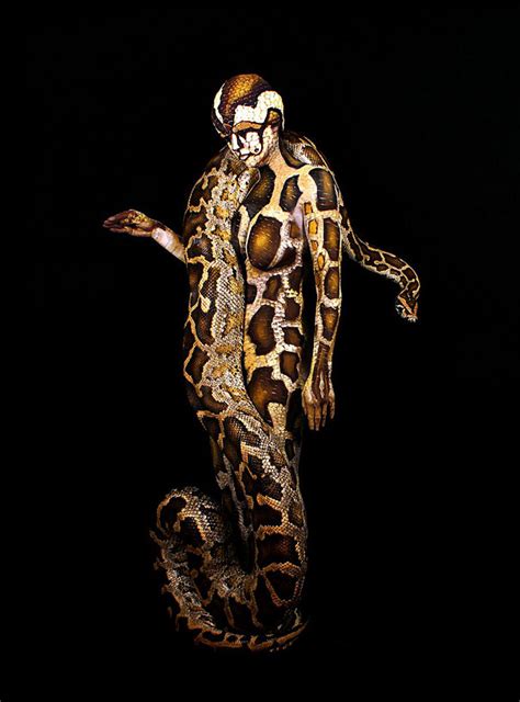 Amazing Nature Inspired Body Art Illusions By Johannes Stoetter Bored