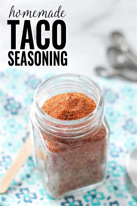 Easy Homemade Taco Seasoning Mix レシピ