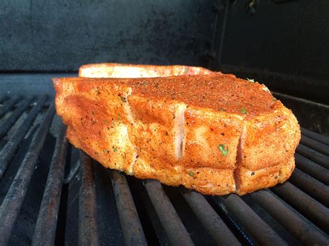 Double Thick Bone In Grilled Pork Chops The Virtual Weber Gas Grill