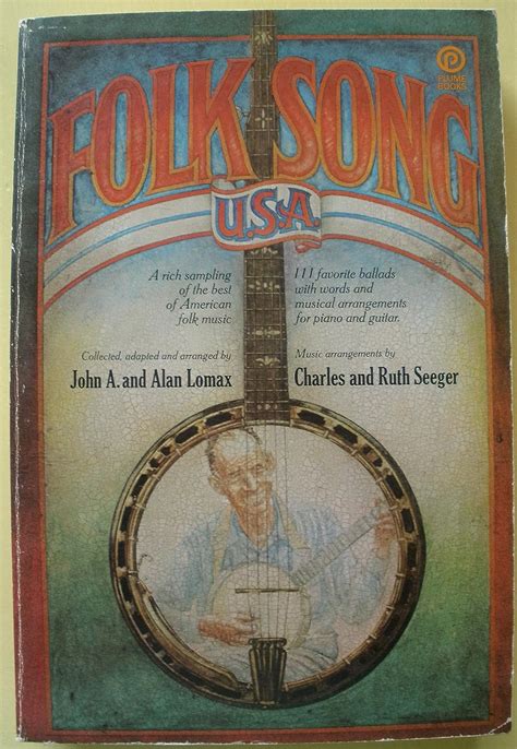 Folk Song Usa John A Lomax Alan Lomax Charles Seeger Ruth Crawford