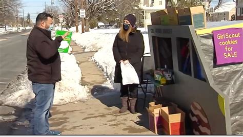 Quakertown Six Year Old Takes Selling Of Girl Scout Cookies Amid A