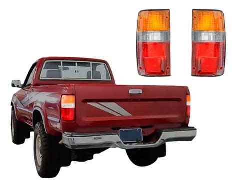 Par Calaveras Depo Toyota Pick Up 1989 1990 1991 1992 93 Rxc Envío gratis