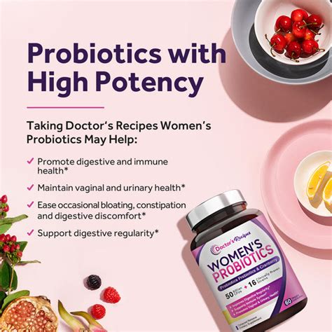 50 Billion Womens Probiotics Doctors Recipes