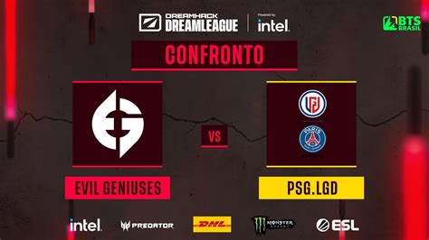 PT BR Evil Geniuses Vs PSG LGD DREAMLEAGUE S20 Jogo 3 YouTube