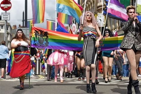 Cardiff Castle Was Turned All The Colours Of The Rainbow To Mark Pride