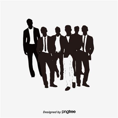 Business People Silhouette PNG Images, Silhouette Business People, Silhouette Vector, Business ...