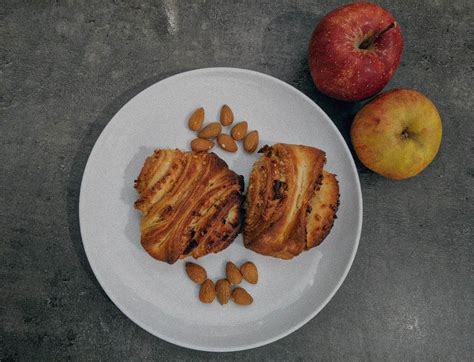 Franzbrötchen mit Apfel Mandel Füllung Best Break