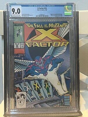 X FACTOR 24 CGC 9 0 NM 1st Series 1st App Origin Of Archangel Key