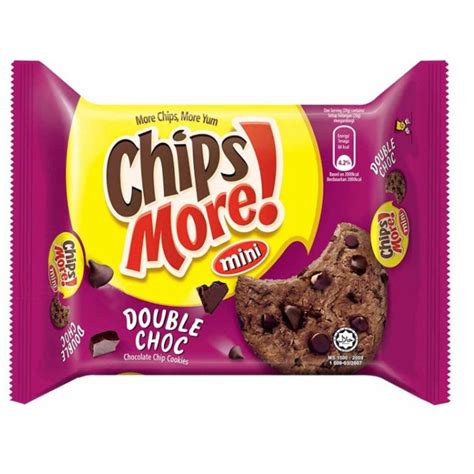 Chips More Mini Biskut Cip Coklat Chocolate Chips Cookies G