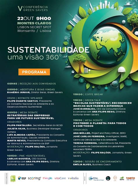 V Conferência Green Savers é já amanhã Conheça o programa completo