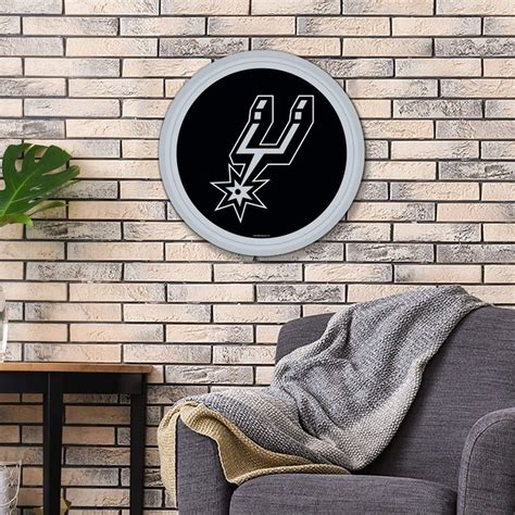 San Antonio Spurs Logo Officially Licensed Nba Wall Sign In 2020 Wall Signs San Antonio