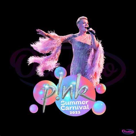 Pink Summer Carnival Tour 2023 PNG Sublimation Design » Oladino