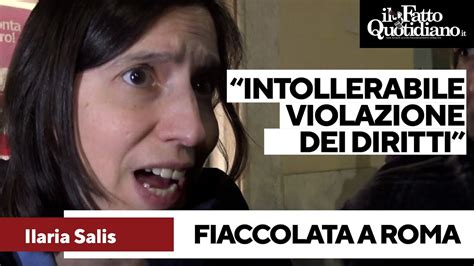 Fiaccolata Per Ilaria Salis Schlein Intollerabile Violazione Diritti