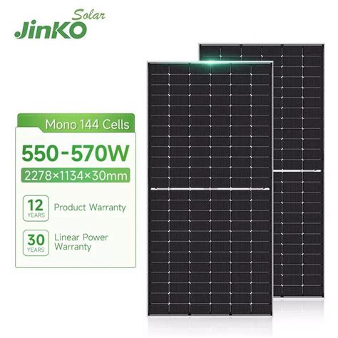 590w Jinko China Poly Solar Panel With Iso Tiger Neo N Type 78hl4 Bdv