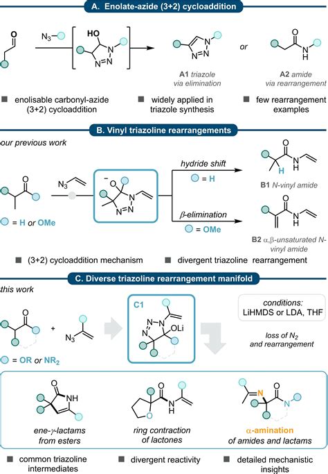 Azide Enolate Cycloaddition‐rearrangement Enables Direct α‐amination Of Amides And Enelactam