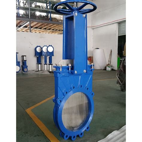 Unidirection Non Rising Stem Hand Wheel Knife Gate Valve China