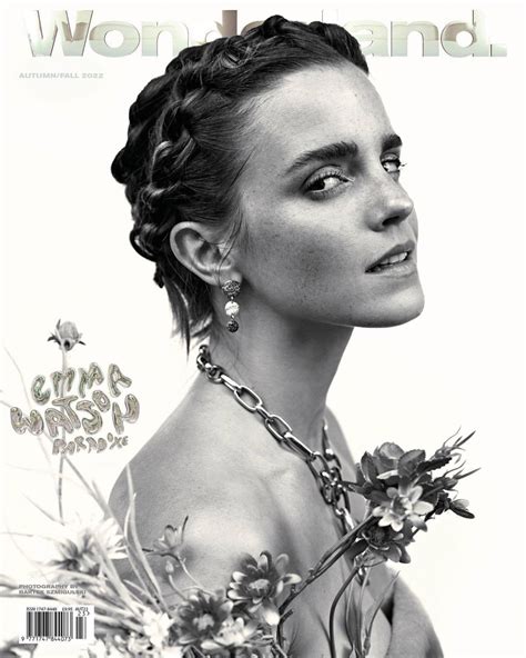 Emma Watson Wonderland Magazine Autumn 2022 • Celebmafia