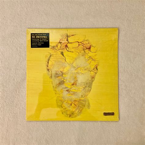 On Hand Ed Sheeran Subtract Limited Edition Yellow Vinyl Lp Plaka On Carousell