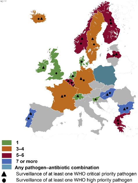 European Countries With Mandatory Surveillance Of Antibiotic Resistant