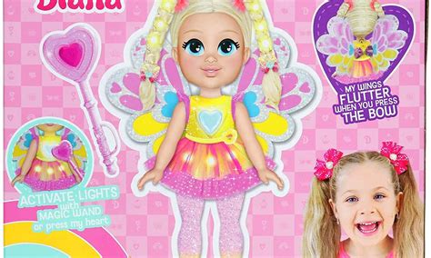 Love Diana Doll Lightup Fairy 13 Inch Battery Operated 79848 Atl Toys