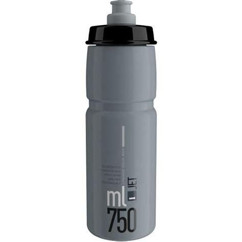 Elite Jet Bike Bottle 550ml Greyblack Bike24