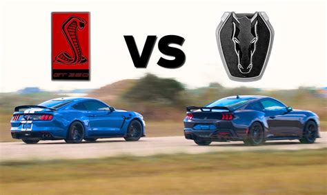 Dark Horse A10 vs GT350 Drag Race (Hennessey) | Mustang7G - 2024+ S650 ...