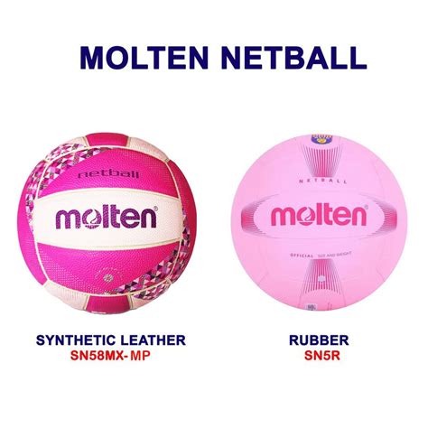 Molten Netball Leather Sn58mx Mp Sn48mx Mp Rubber Sn5r Sn4r Tournmanet