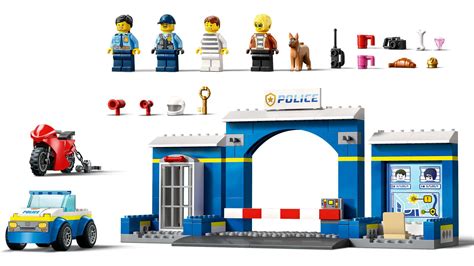 LEGO City Posterunek policji pościg 60370 Porównywarka cen klocków