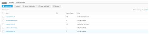 Webtuga Plesk Altera O Dos Registos Dns Do Seu Dom Nio