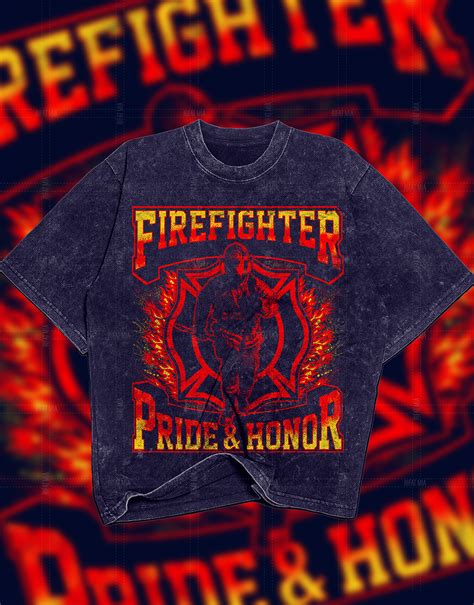 Firefighter T Shirt Design On Behance