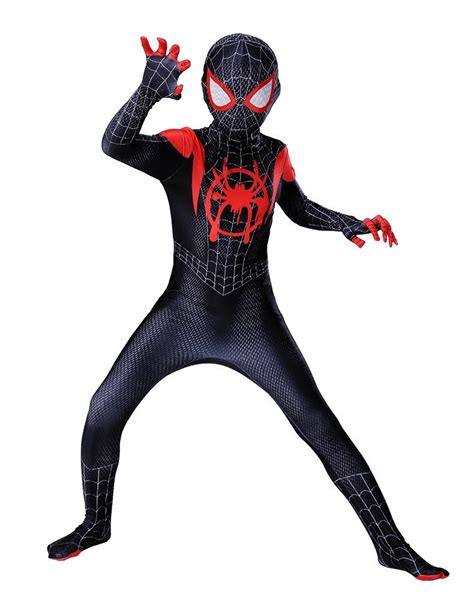 Black Spider Man Costume Kids