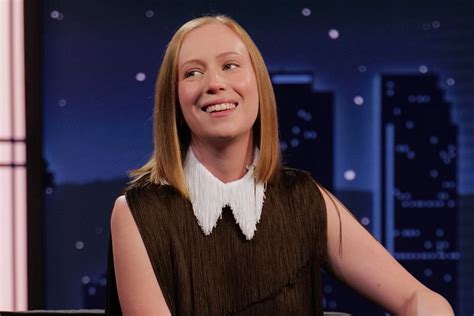 Hacks Star Hannah Einbinder In Prada On Jimmy Kimmel Live Tom Lorenzo