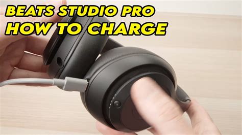 How To Charge Beats Studio Pro Youtube