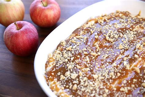 Caramel Cheesecake Apple Dip Real Life Dinner