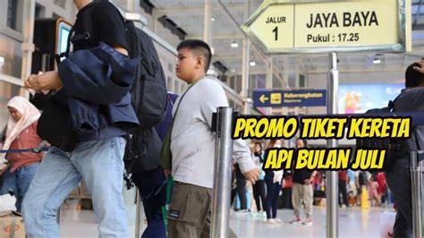 Kai Gelar Promo Tiket Kereta Api Beli Sekali Langsung Dapat Potongan