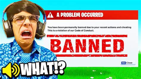 N3ON Gets BANNED On Fortnite PRANK YouTube