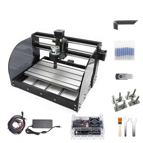 Buy CNCTOPBAOS CNC 3018 Pro Max 3 Axis Desktop DIY Mini Wood Router Kit