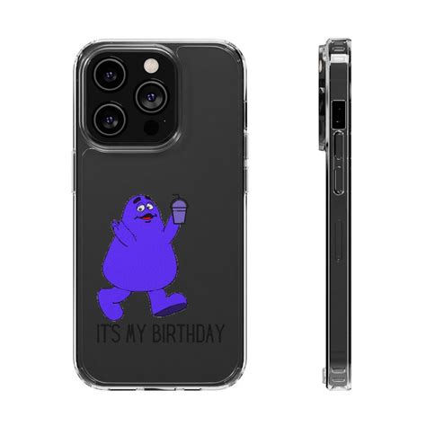 Grimace Phone Case Hbd Grimace Shake Mc Donald S Funny Etsy