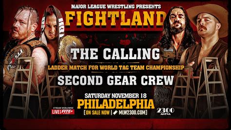 Ladder Match For Mlw Tag Titles Added To Mlw Fightland