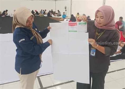 6 777 Surat Suara Pemilu 2024 Di Blitar Rusak Terbanyak DPR RI Dan Capres