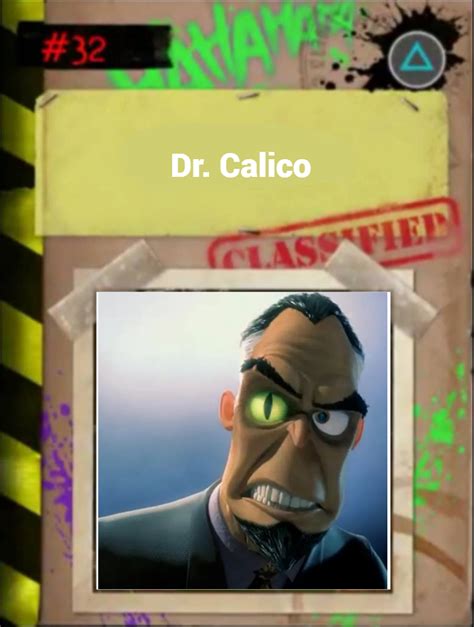 Villain Case File: Dr. Calico by Gachatuber00067 on DeviantArt